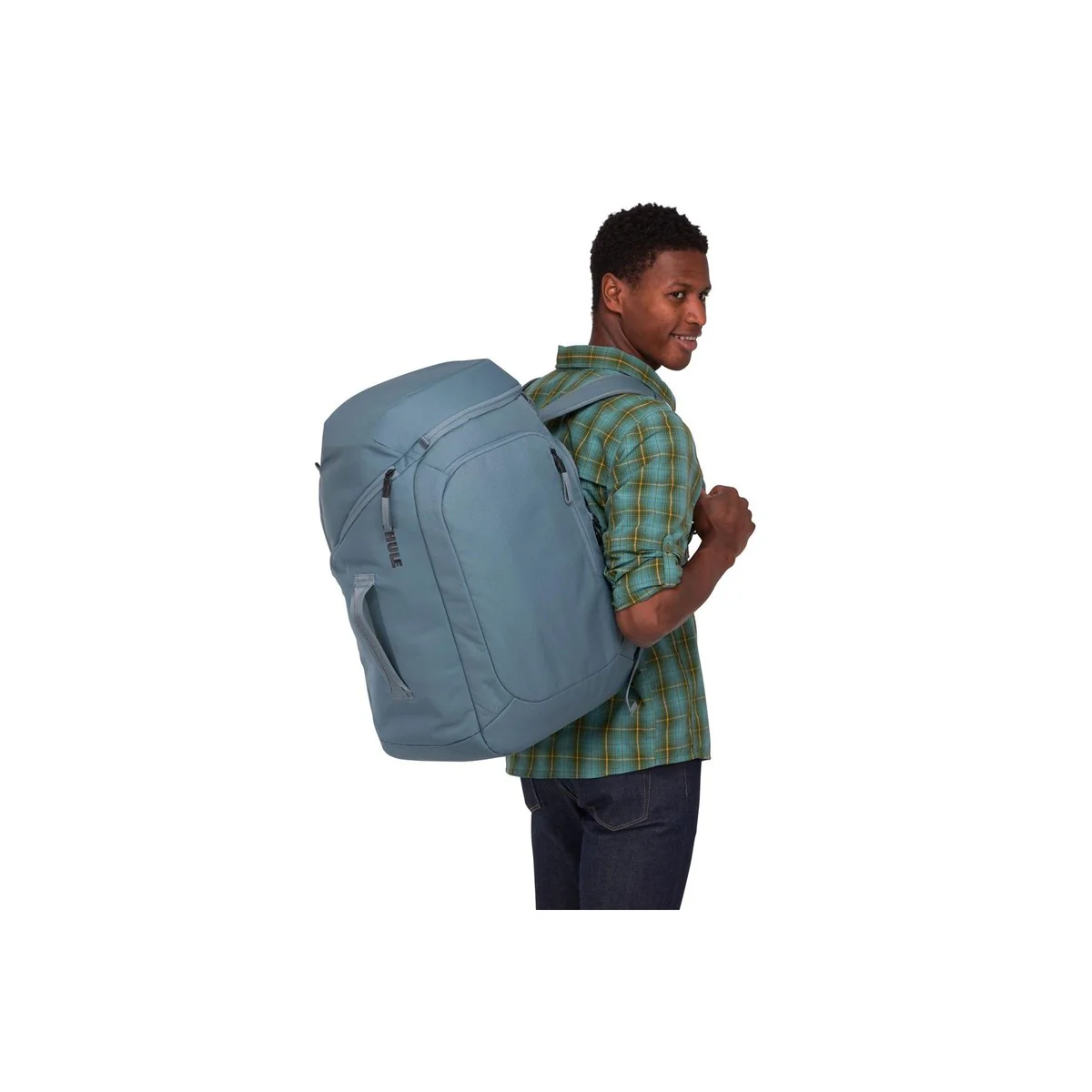 Thule RoundTrip Snowboard and ski boot backpack 60L mid blue - Image 10