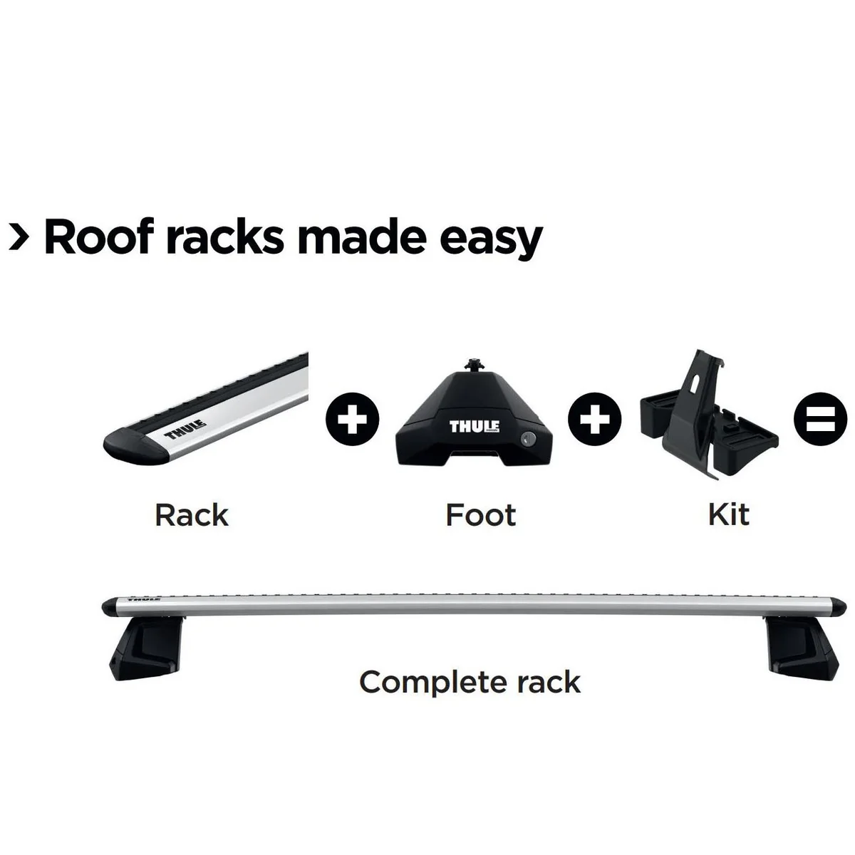 Thule SlideBar Full Roof Bar Kit - Image 5