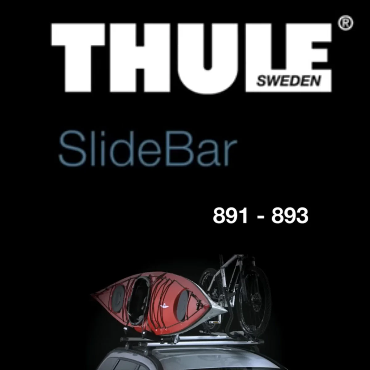 Thule SlideBar Full Roof Bar Kit - Image 11