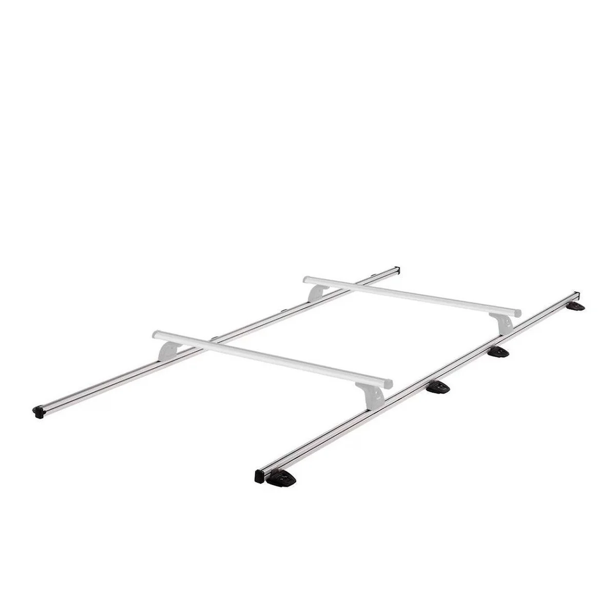 Thule SmartClamp System L3H2 van roof rack base rails L3H2 8 fixpoints aluminium