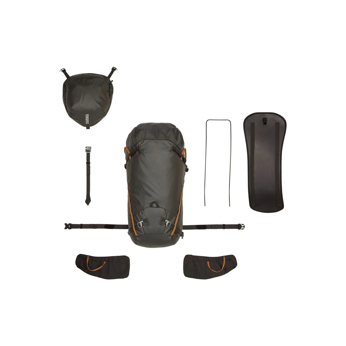Thule Stir Alpine 40L hiking rucksack obsidian grey Hiking backpack - Image 3