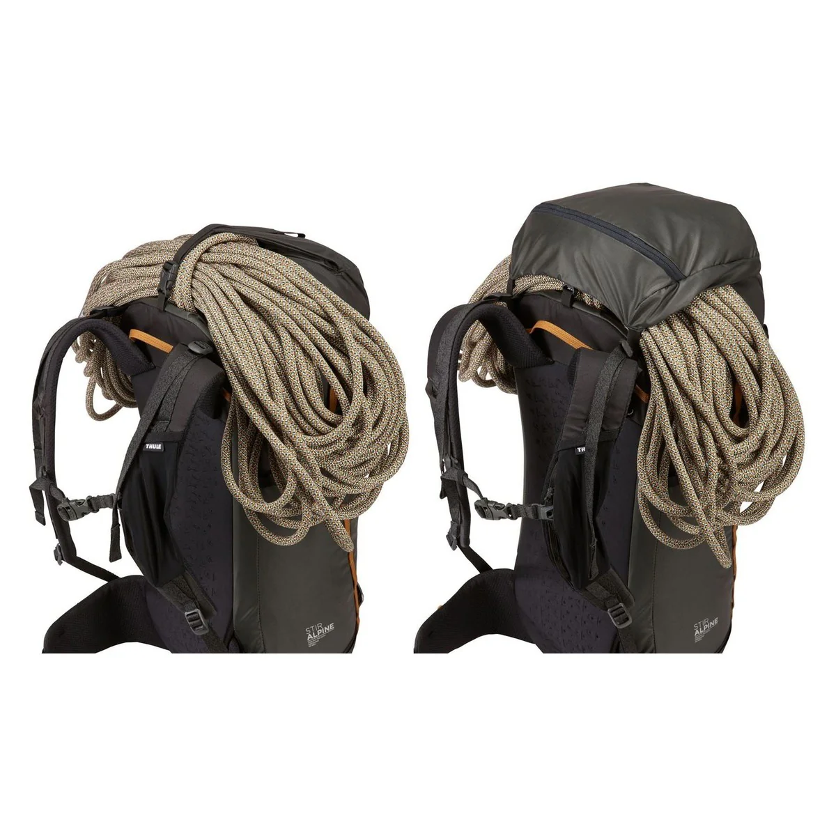 Thule Stir Alpine 40L hiking rucksack obsidian grey Hiking backpack - Image 9