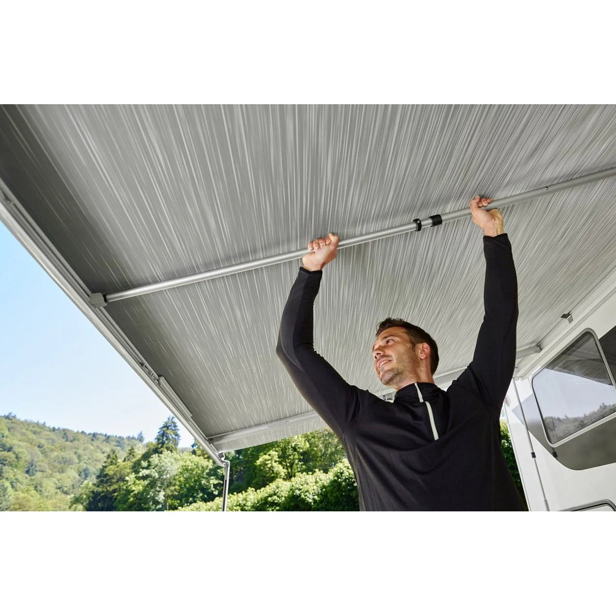Thule Tension Rafter G2 Wall Aluminium 2.75m - Image 5