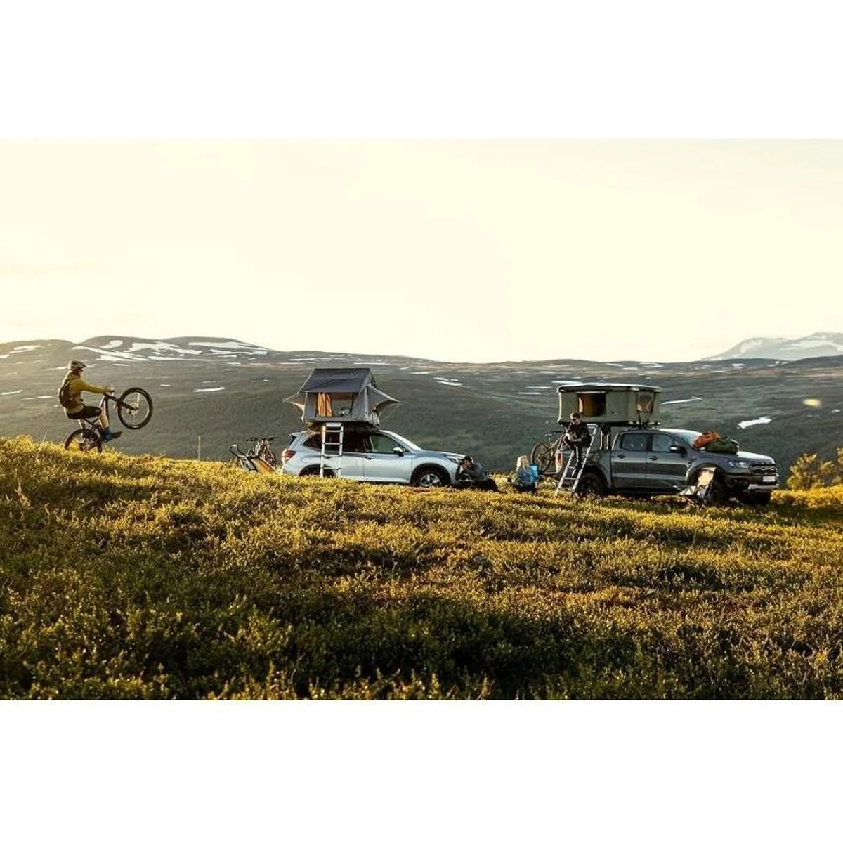 Thule Tepui Ayer Two-Person Vehicle Rooftop Roof Tent Blue - Image 12