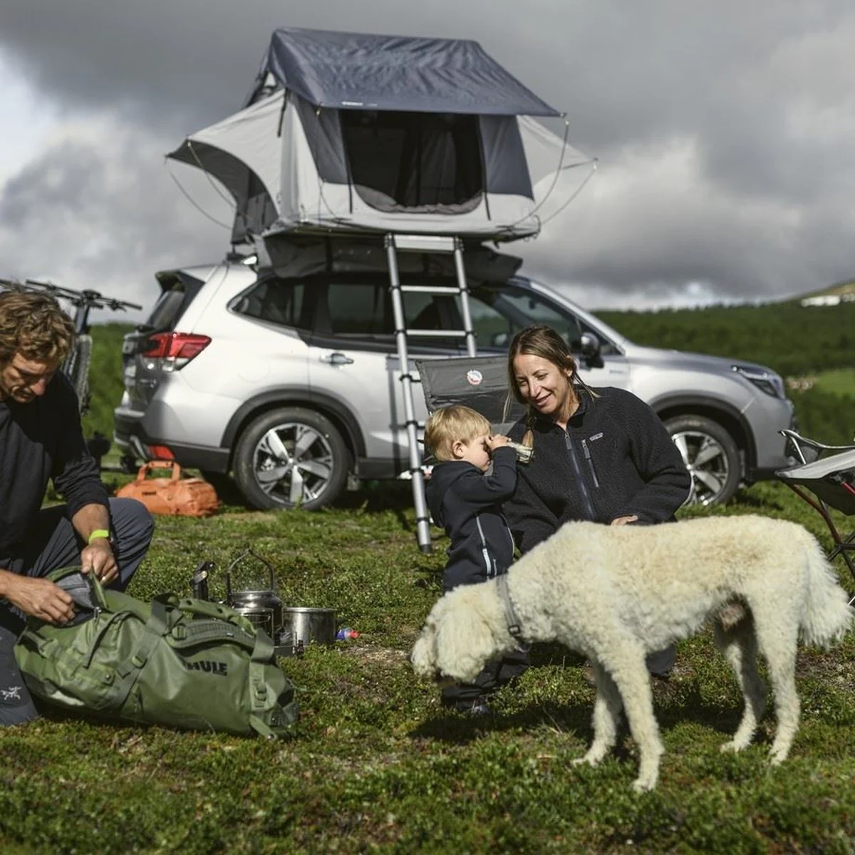 Thule Tepui Kukenam 3 Person Car Roof Tent - Haze Grey 901300 - Image 5