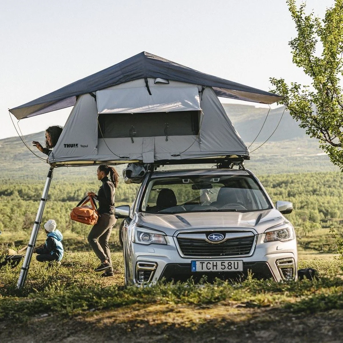 Thule Tepui Kukenam 3 Person Car Roof Tent - Haze Grey 901300 - Image 6