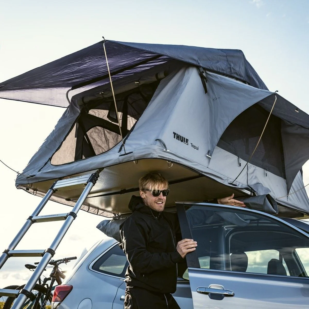 Thule Tepui Kukenam 3 Person Car Roof Tent - Haze Grey 901300 - Image 7