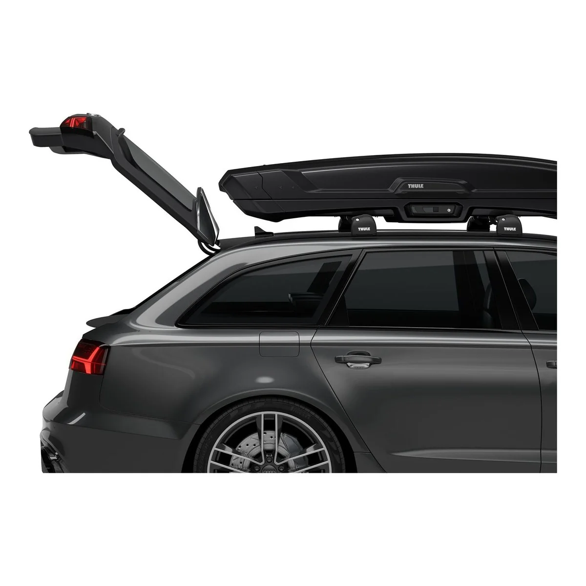 Thule Vector L roof box black metallic Rooftop cargo carrier - Image 9