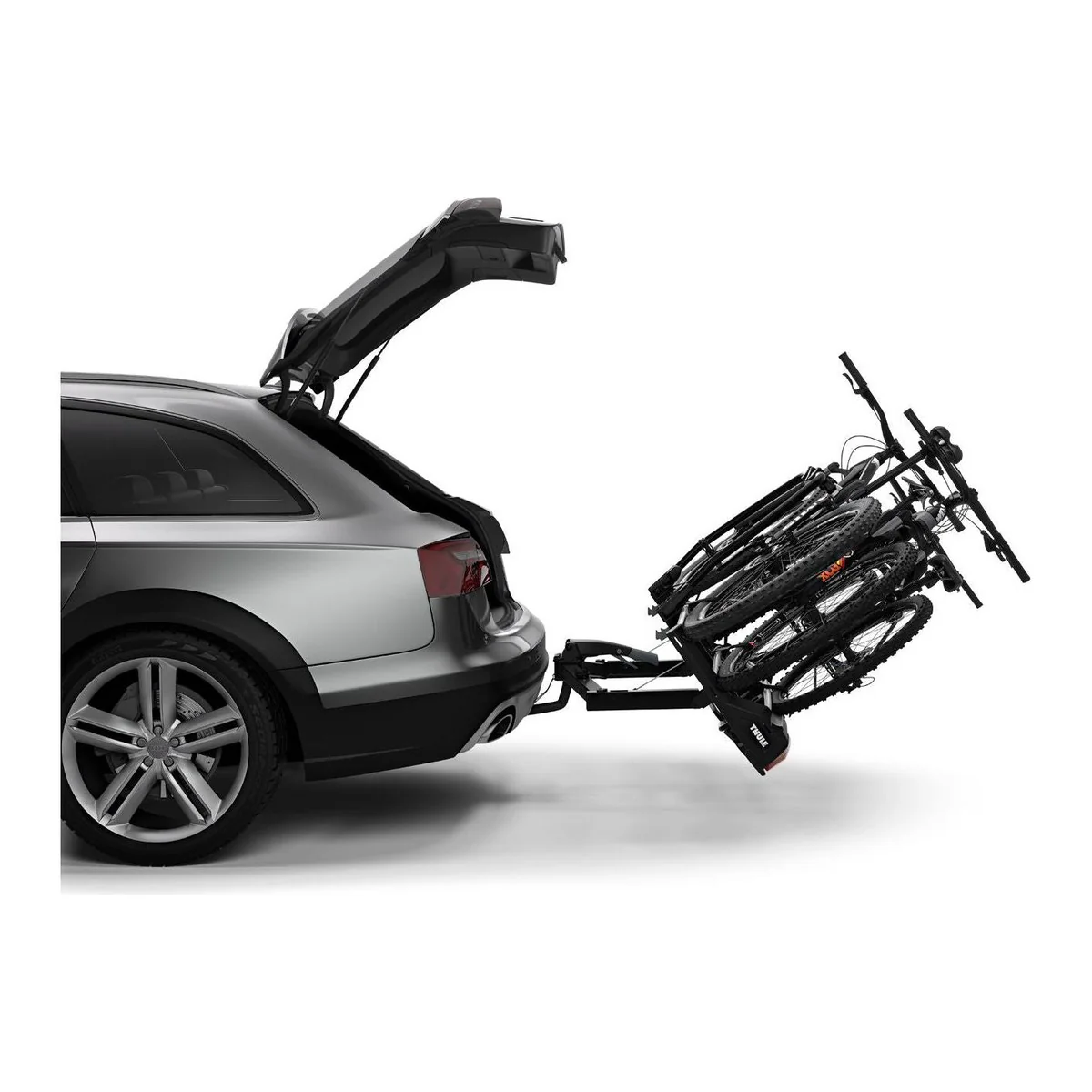 Thule Velo Space XT three-bike platform towbar bike rack black/aluminium Towbar Bike Rack - Image 5