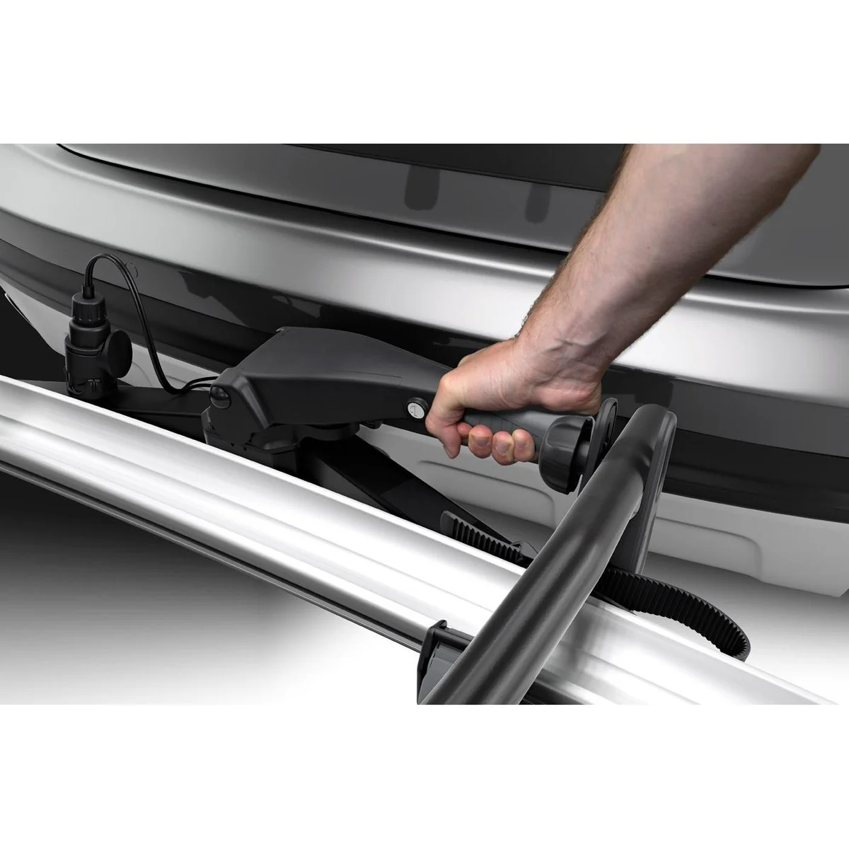 Thule VeloSpace XT two-bike platform towbar bike rack black/aluminium Towbar Bike Rack - Image 9