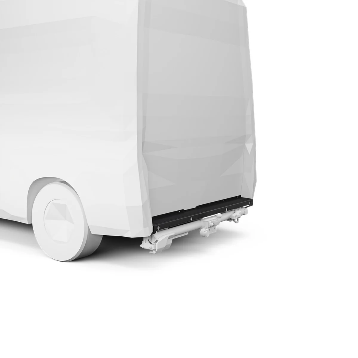 Thule VeloSwing Bumper for Vans with Parking Sensor - Image 3