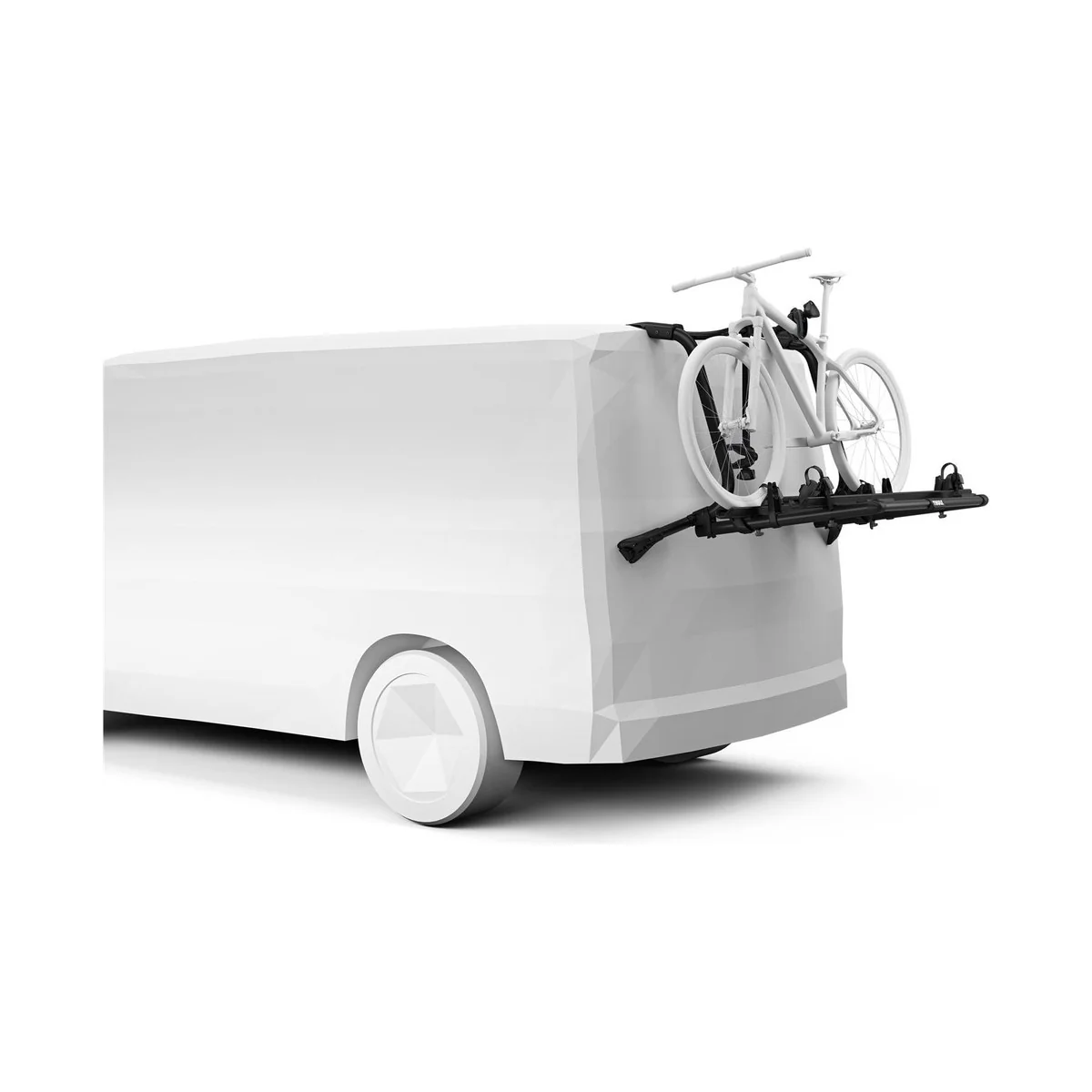 Thule WanderWay two-bike hanging trunk bike rack black - Image 5