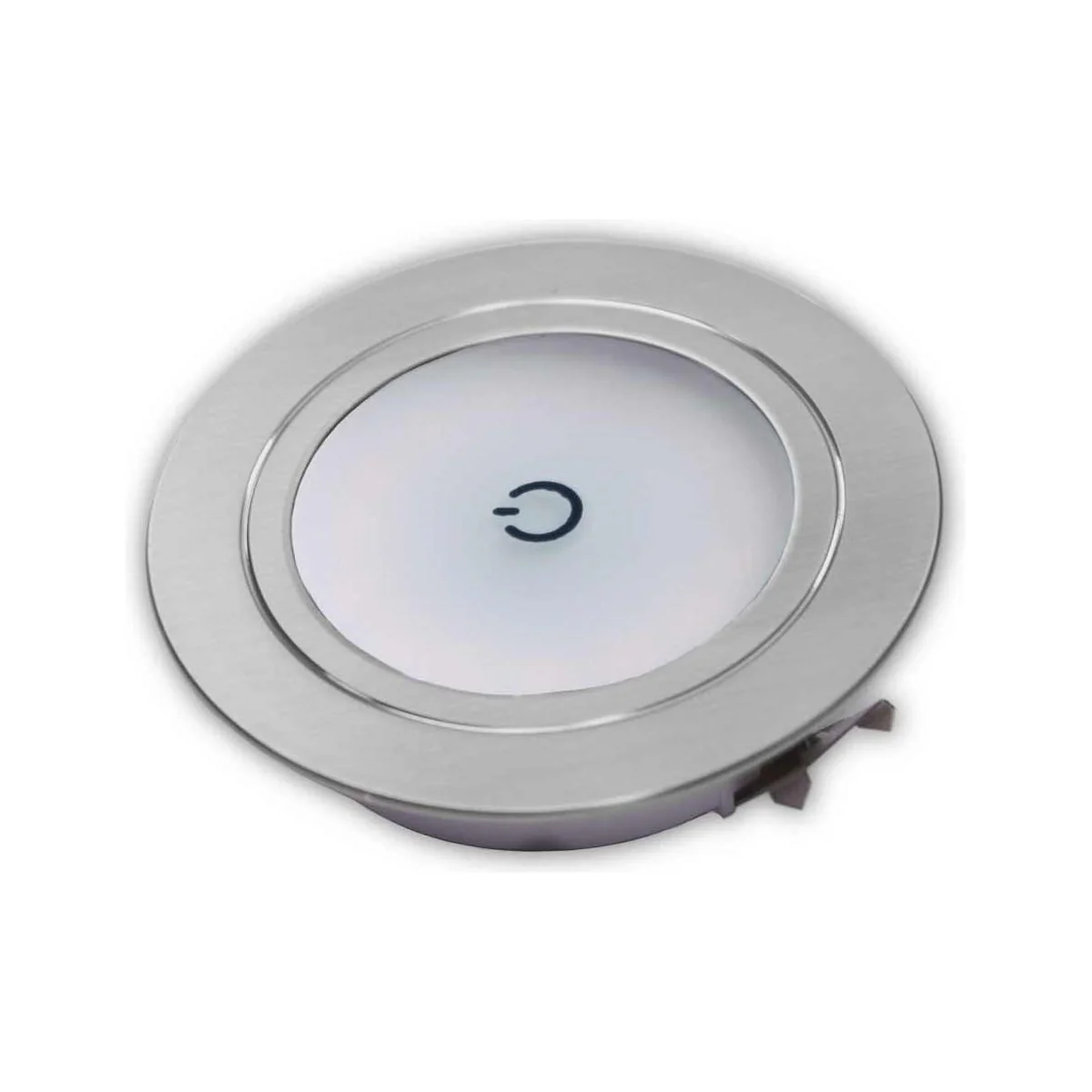 Touch Operated Recessed Downlight (12V / 1 69W / Warm White / IP20)