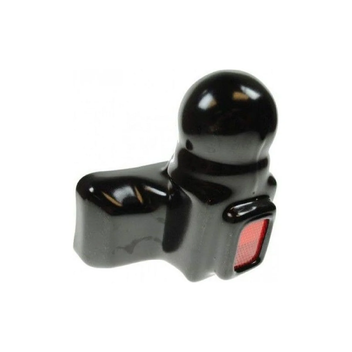 Towball Black Standard 50mm Heavy Duty E Approved Hitch Head Tow 90mm Fixings - Image 4