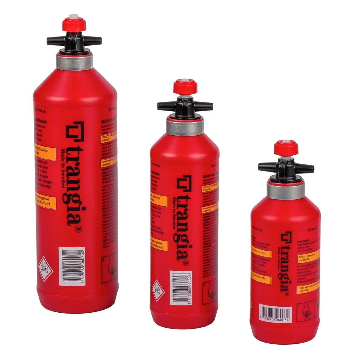 Trangia 0.3 litre Trangia Fuel Bottle - Red Red - Image 3