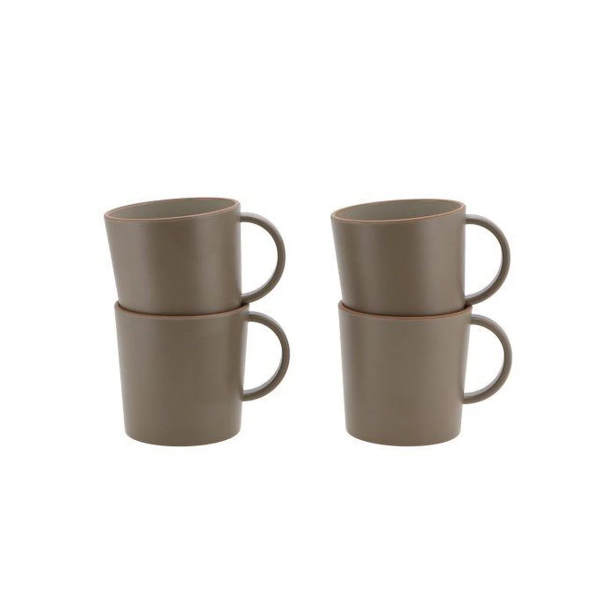 Travellife Avila (Rpet) Mug 4Pc Taupe