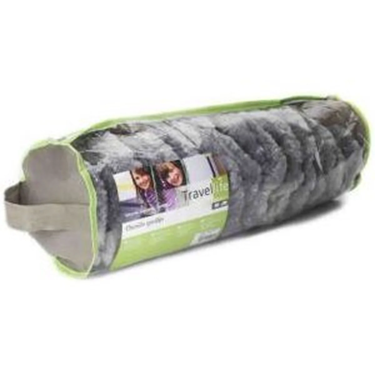 Travellife Chenille Grey Fly Curtain 90X205Cm 3416061