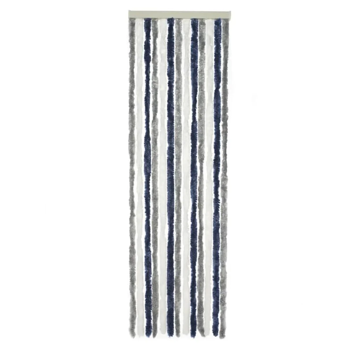 Travellife Chenille Grey/White/Blue 56X185Cm 3415861