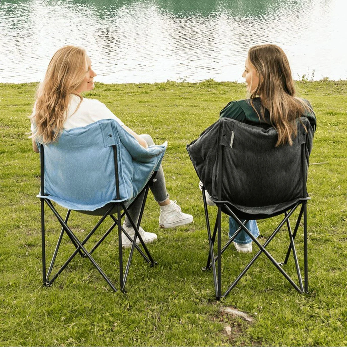 Travellife Lago Chair Cross Stormy Grey 2129950 - Image 3