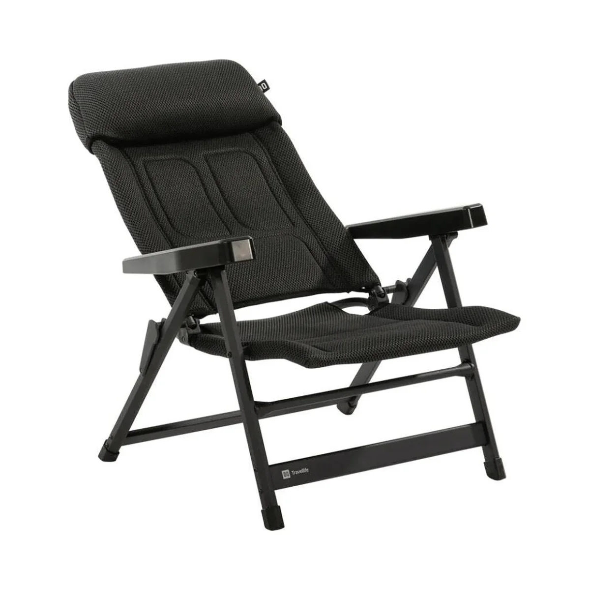 Travellife Lucca Recliner Lounge True Black 2130310 - Image 3