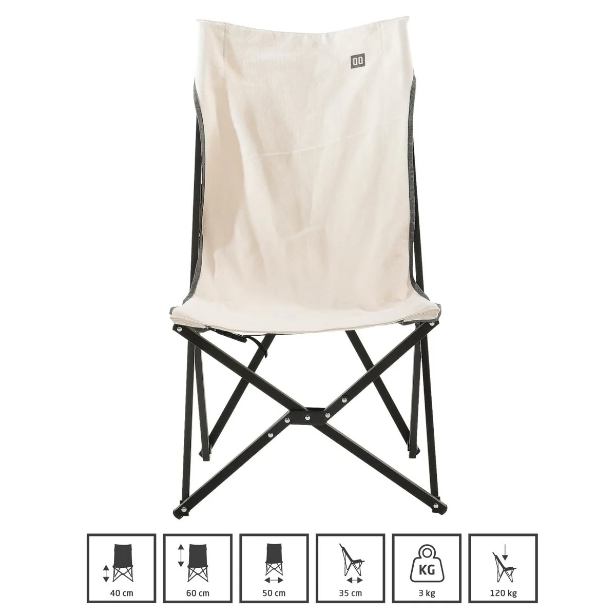 Travellife Rune Chair Beige 2130350 - Image 2