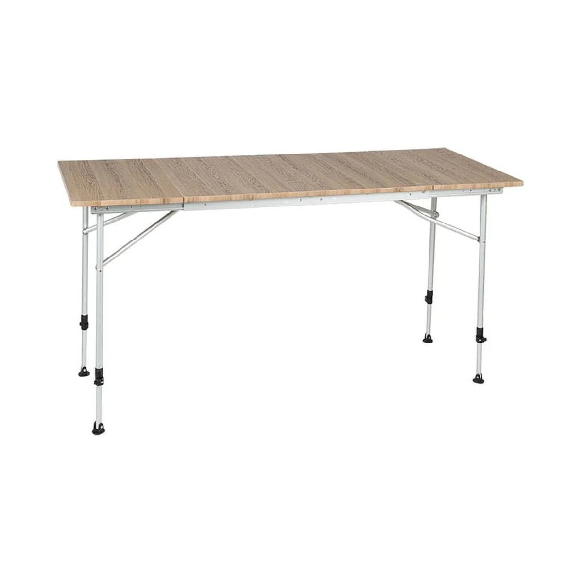 Travellife Sorrento Table Extendable Honeycomb Brown 80/110/140Cm 2129400 - Image 4