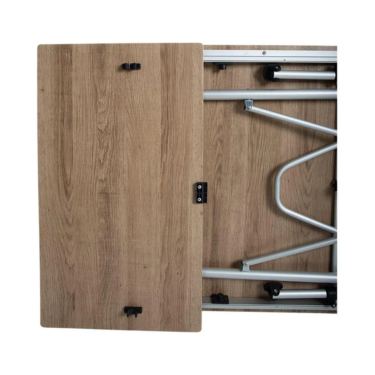 Travellife Sorrento Table Extendable Honeycomb Brown 80/110/140Cm 2129400 - Image 9