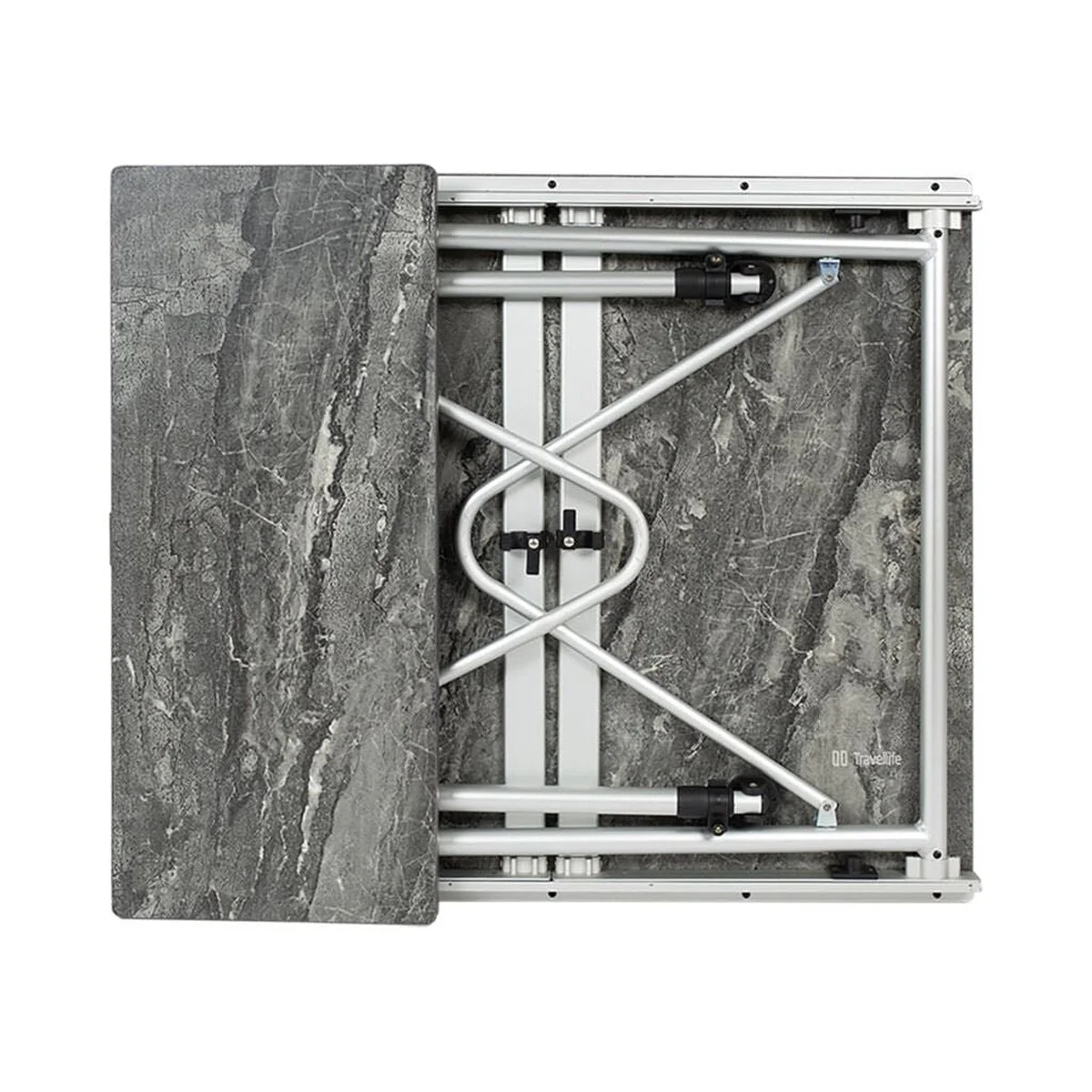 Travellife Sorrento Table Extendable Honeycomb Dark Grey 80/110/140Cm 2129380 - Image 3