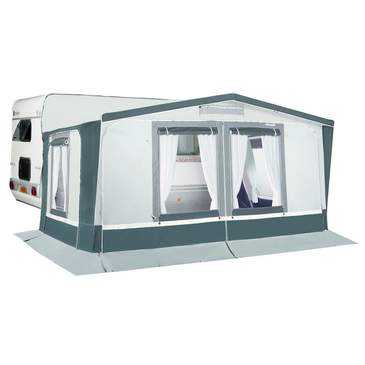 TRIGANO Poled Caravan Awning MONTREUX 250 (2.50m Depth)