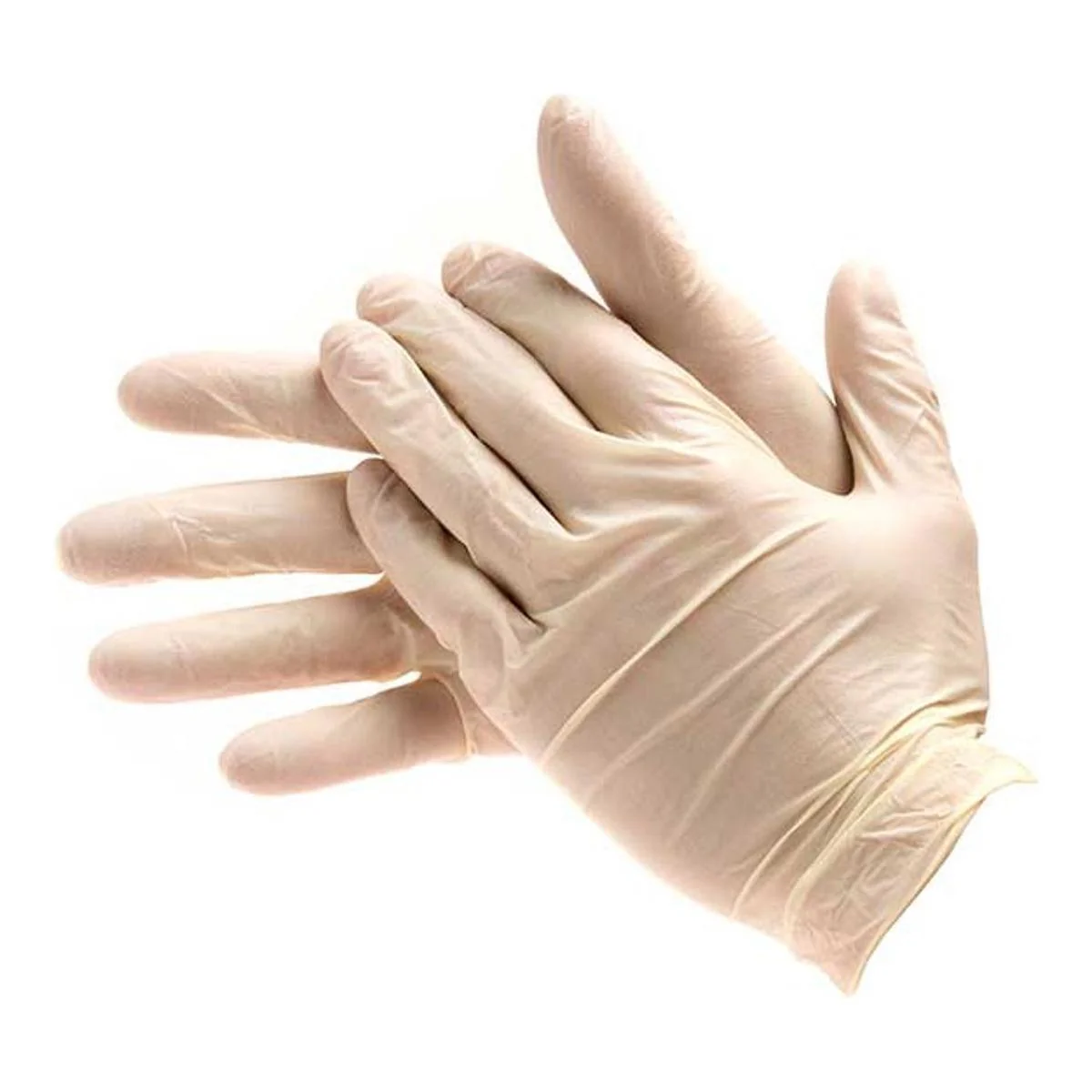 Triple QX Powder Free Latex Gloves (Small Box of 100): Durable & Comfortable Gl - Image 2