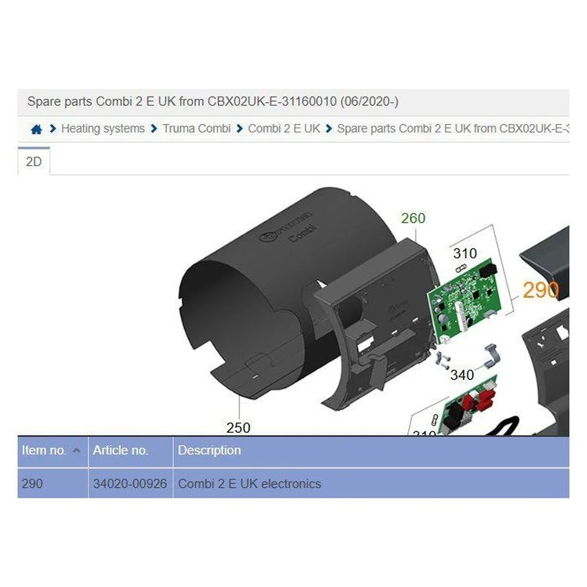 Truma Combi 2 Euk Electrics