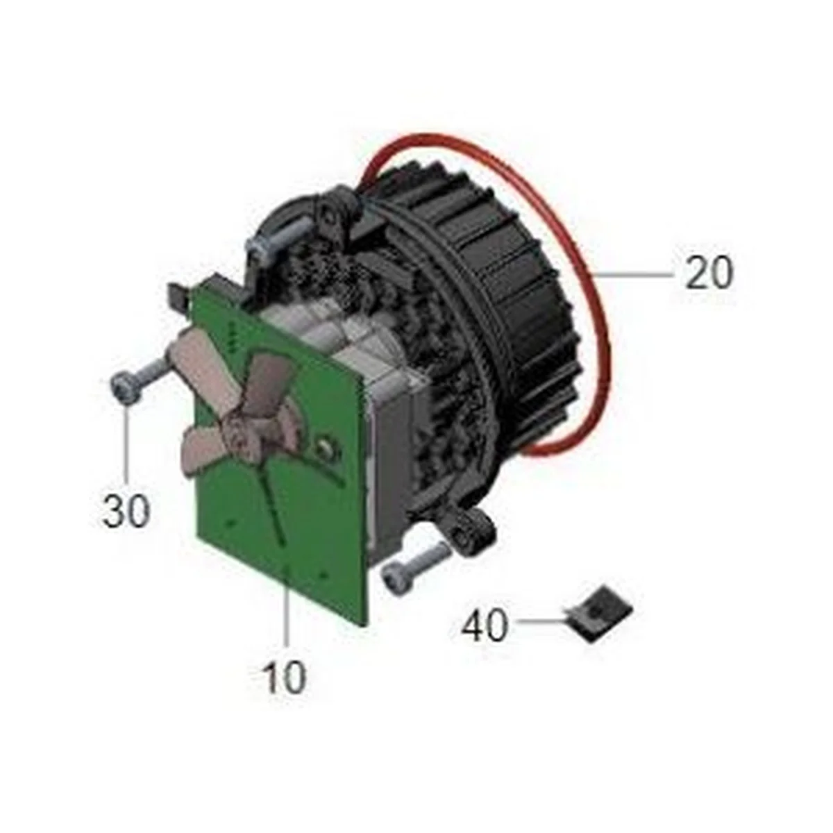 Truma Combi E Combustion Air Motor Kit 34020-00235 - Image 2