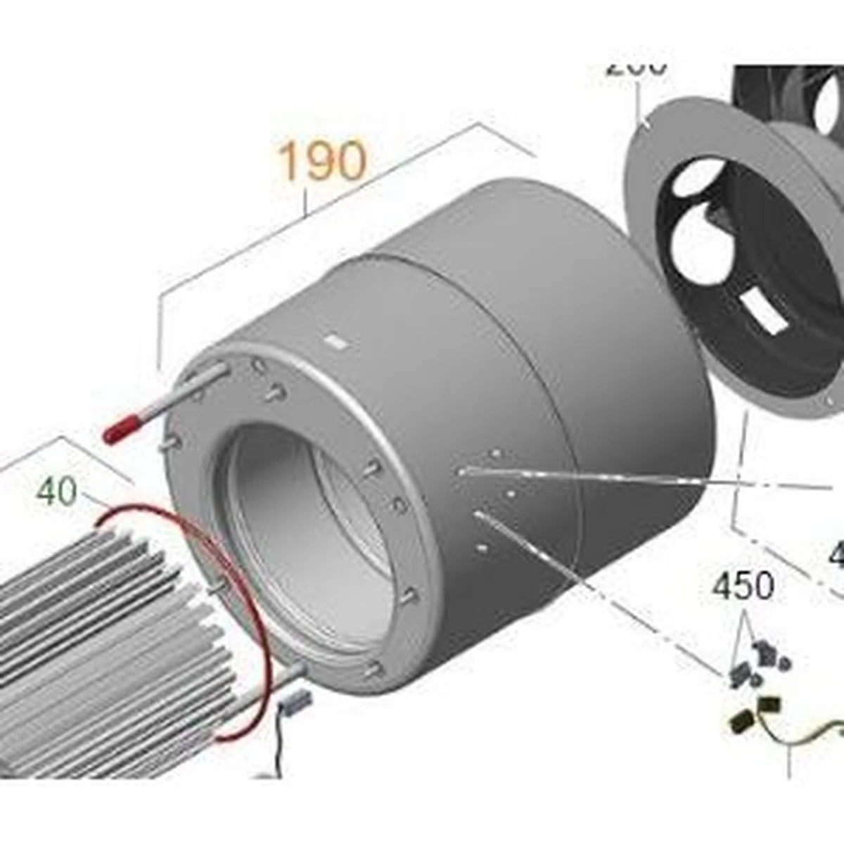 Truma Combi Water Container Kit 34020-00612 - Image 2