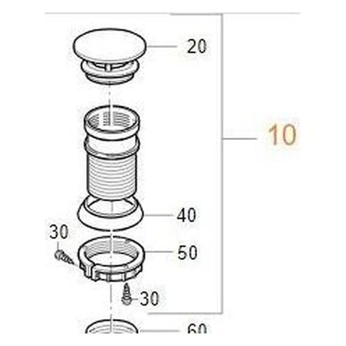 Truma Exhaust Cowl Assembly Akl5 70Mm 30651-01 - Image 2