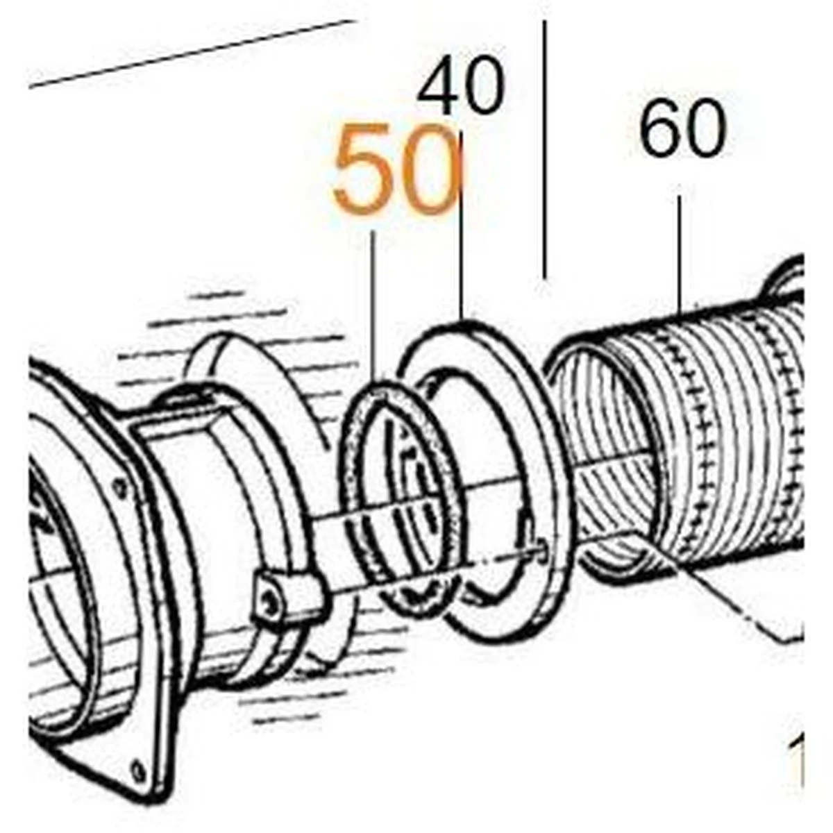 Truma O Ring 35Mm X 5Mm S2200 - Old Exhaust Duct Fit 10030-25000 - Image 2