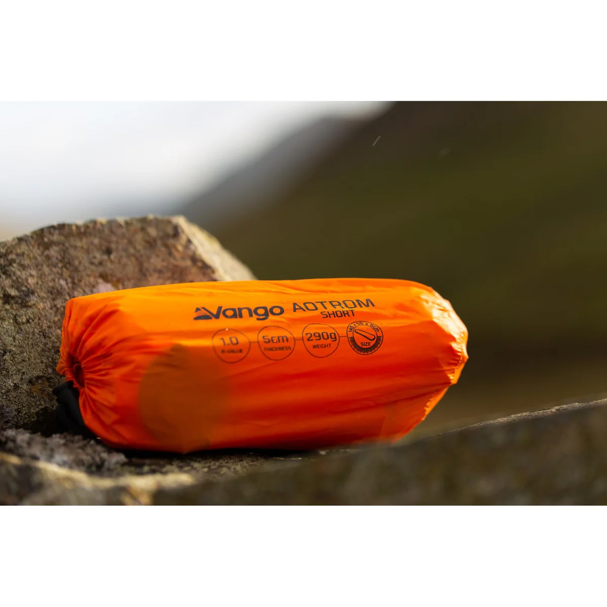 Vango Aotrom Short 5 Short  Sleeping Mat Orange - Image 4