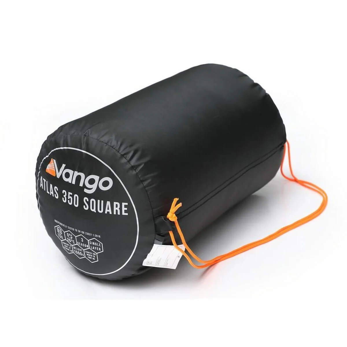 Vango Atlas 350 Quad Excalibur Grey Single Sleeping Bag - Image 5