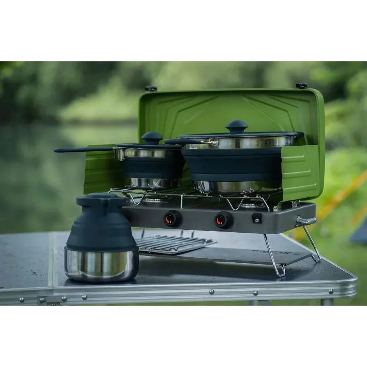 Vango Cuisine 3L Non-Stick Casserole 3L Herbal - Image 3