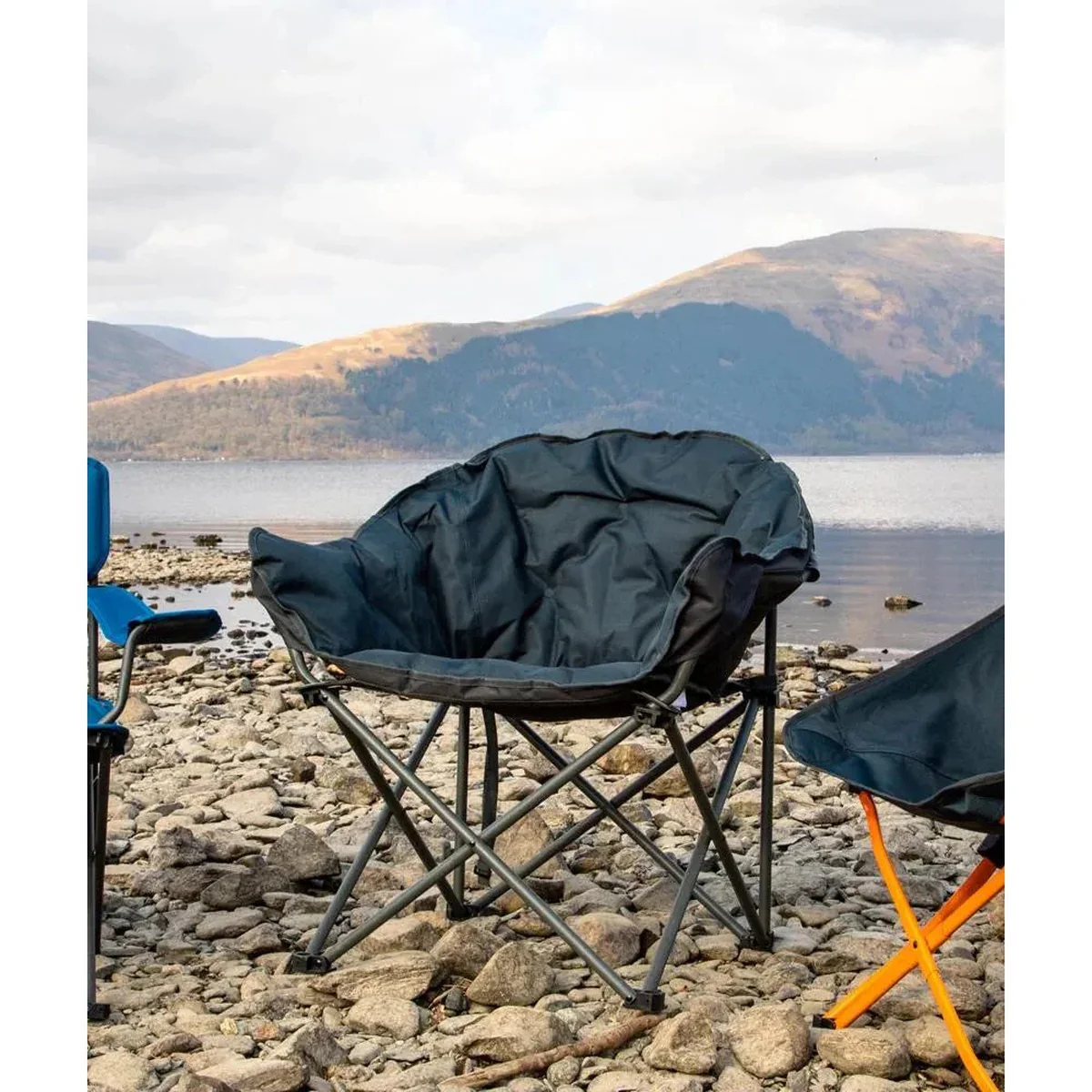 Vango Embrace Chair Std Granite Grey Chair - Image 2