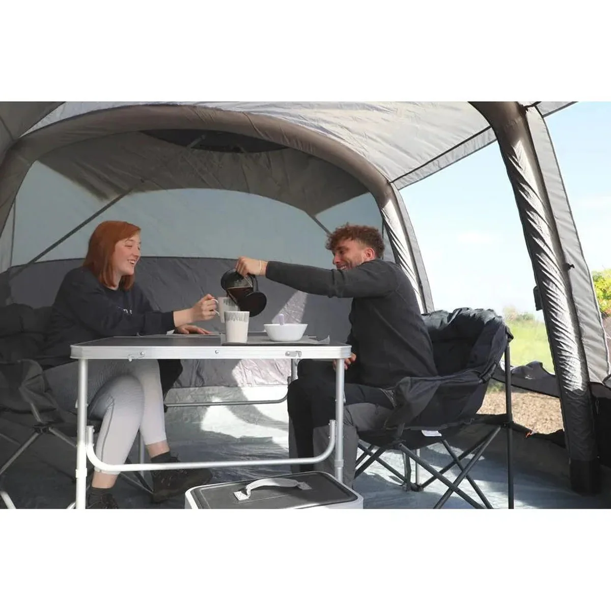 Vango Embrace Chair Std Granite Grey Chair - Image 5