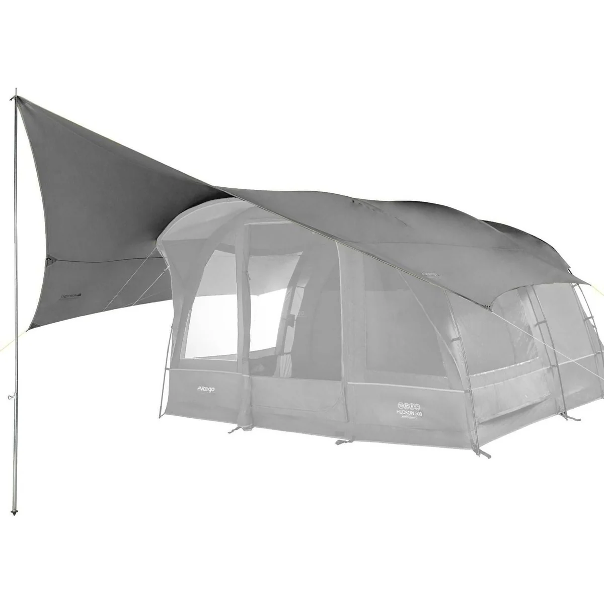 Vango Family Shelter / Tarp - Smoke Grey / Tent Canopy