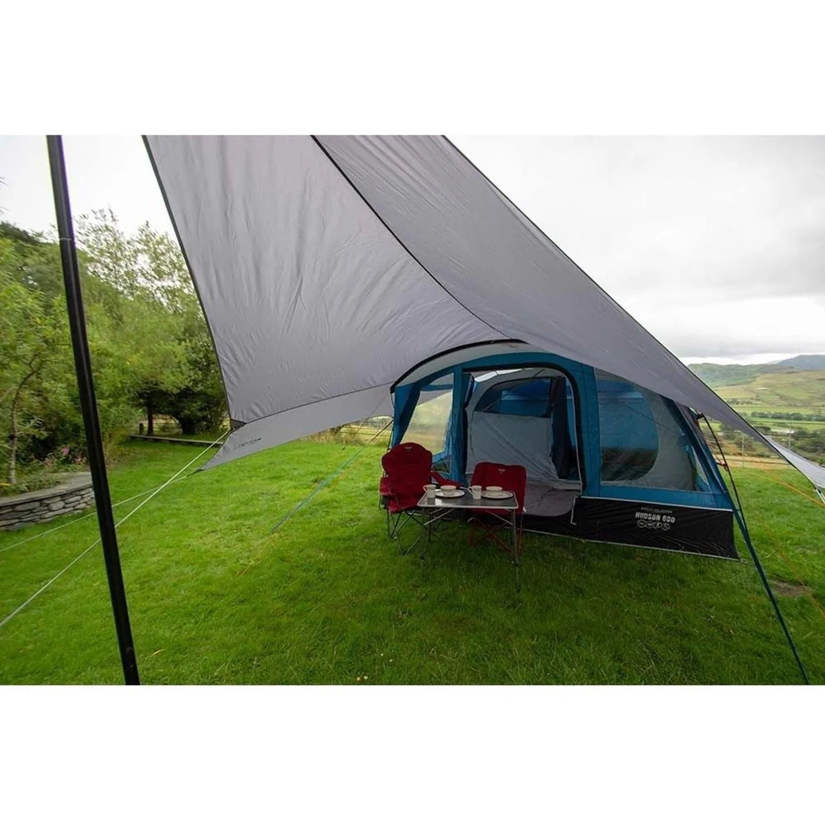 Vango Family Shelter / Tarp - Smoke Grey / Tent Canopy - Image 2