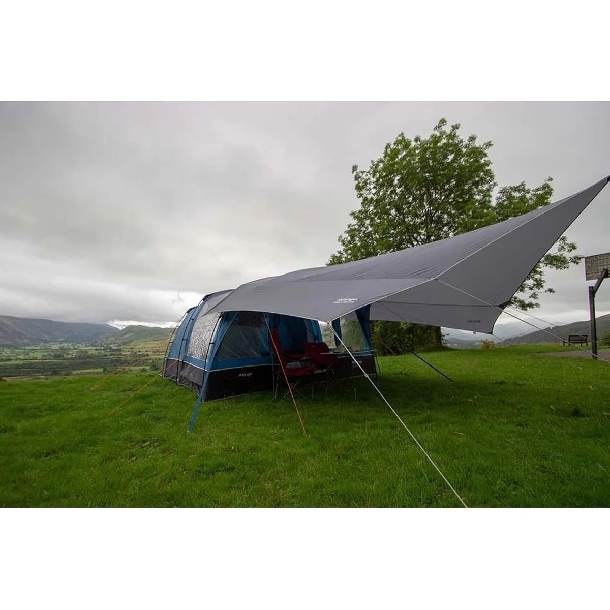 Vango Family Shelter / Tarp - Smoke Grey / Tent Canopy - Image 3
