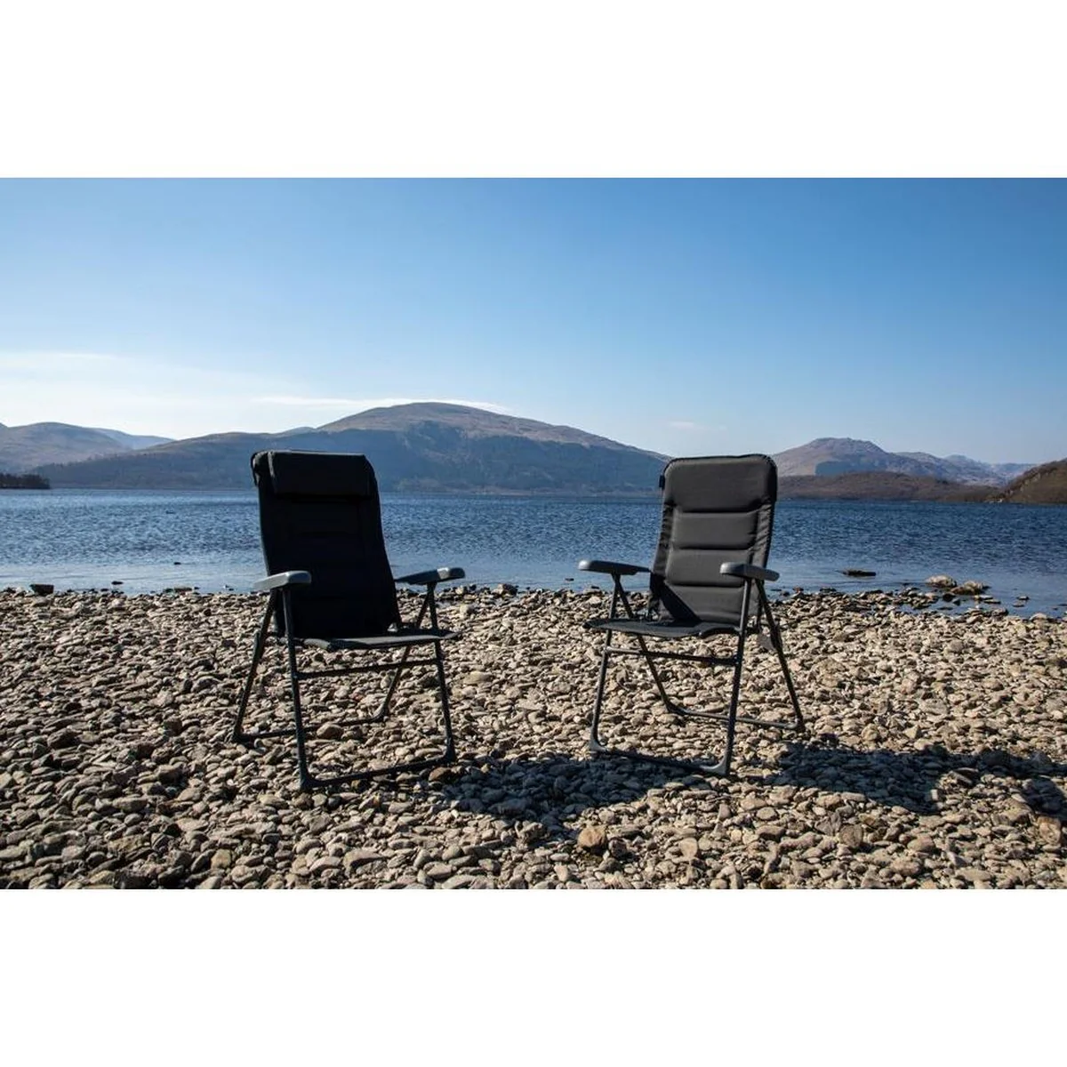 Vango Hampton DLX Lightweight Folding 7 Position Recline Camping Chair - Image 8