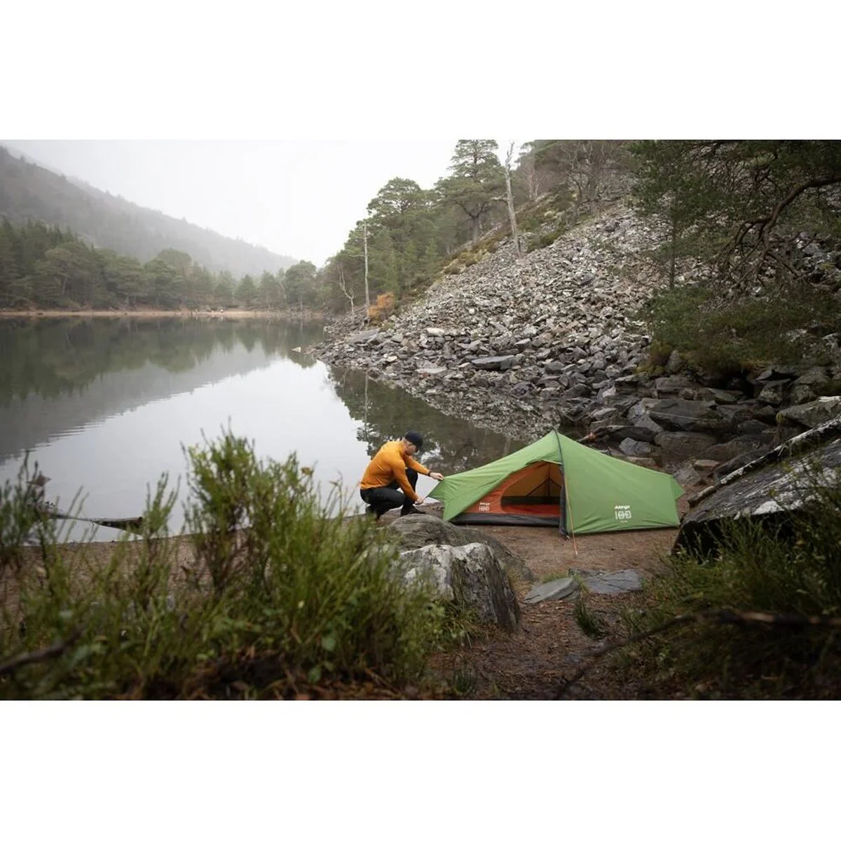 Vango Nevis 100 Pamir Green 1 Person Tent - Image 8