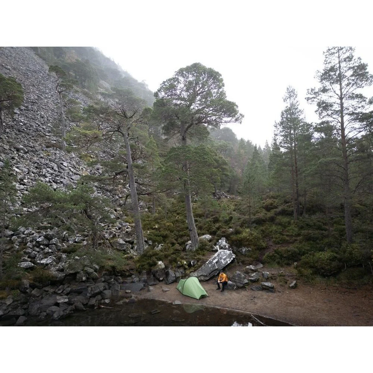 Vango Nevis 100 Pamir Green 1 Person Tent - Image 9