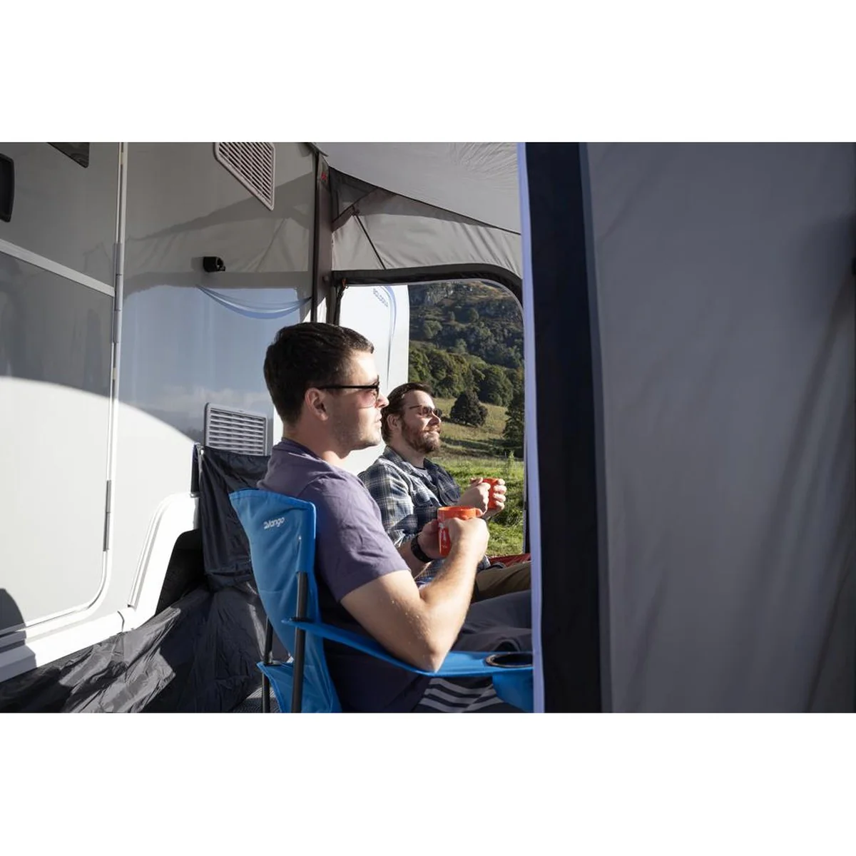 Vango Palma 260 Caravan Awning Pole Cloud Grey - Image 15