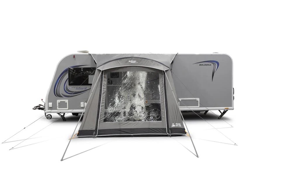 Vango Palma Air 260 Caravan Awning Inflatable Cloud Grey - Image 3