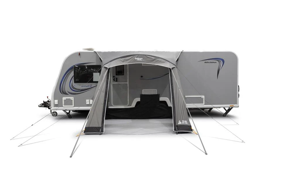 Vango Palma Air 260 Caravan Awning Inflatable Cloud Grey - Image 6