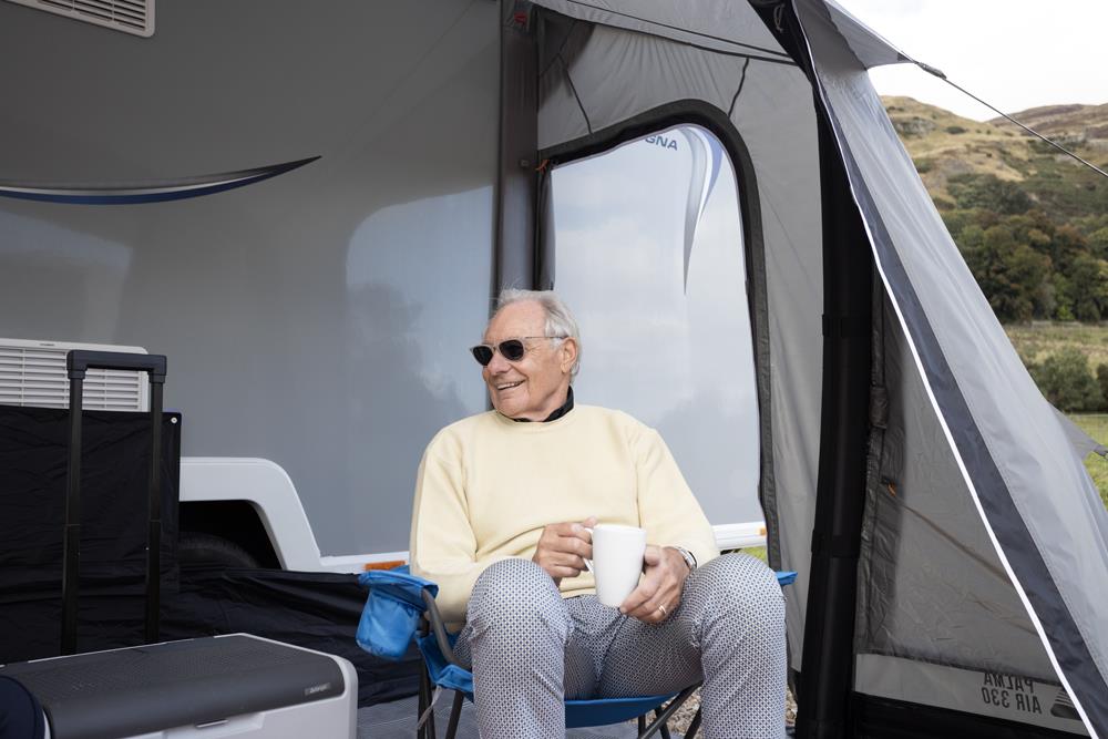 Vango Palma Air 330 Caravan Awning Inflatable Cloud Grey - Image 14